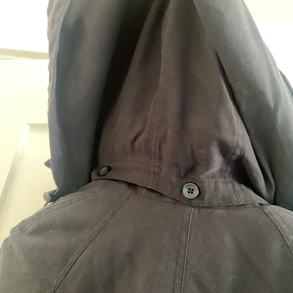 Affinity Apparel Black Women’s Winter Trench Coat with Removable Hood and Liner - Picture 4 of 8